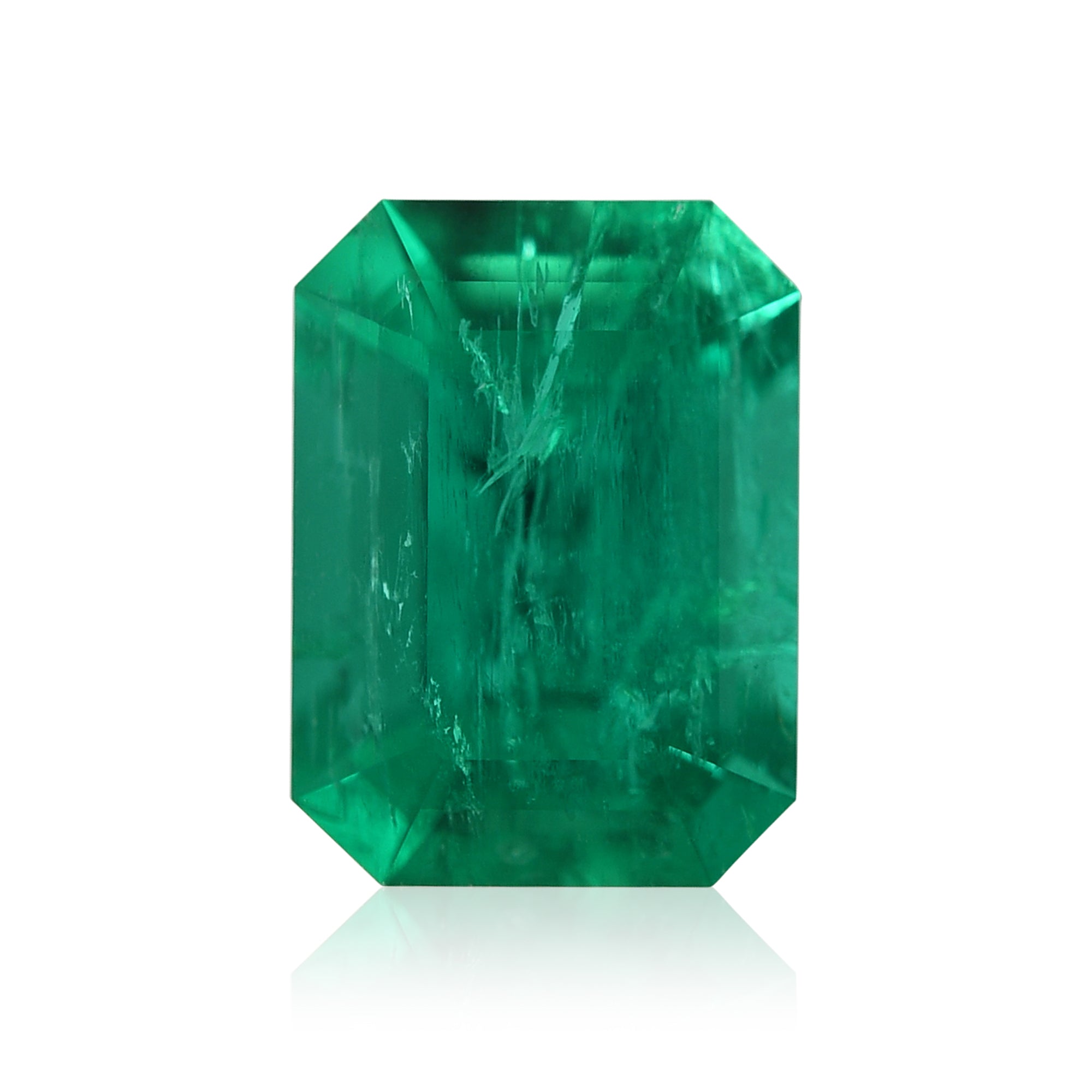 1.45 Carat Green COLOMBIAN Emerald Emerald CD and Muzo | LEIBISH