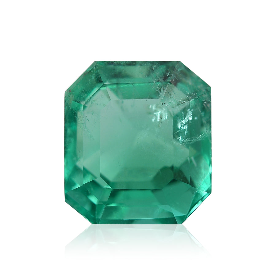 4.36 Carat Green COLOMBIAN Emerald Emerald CD