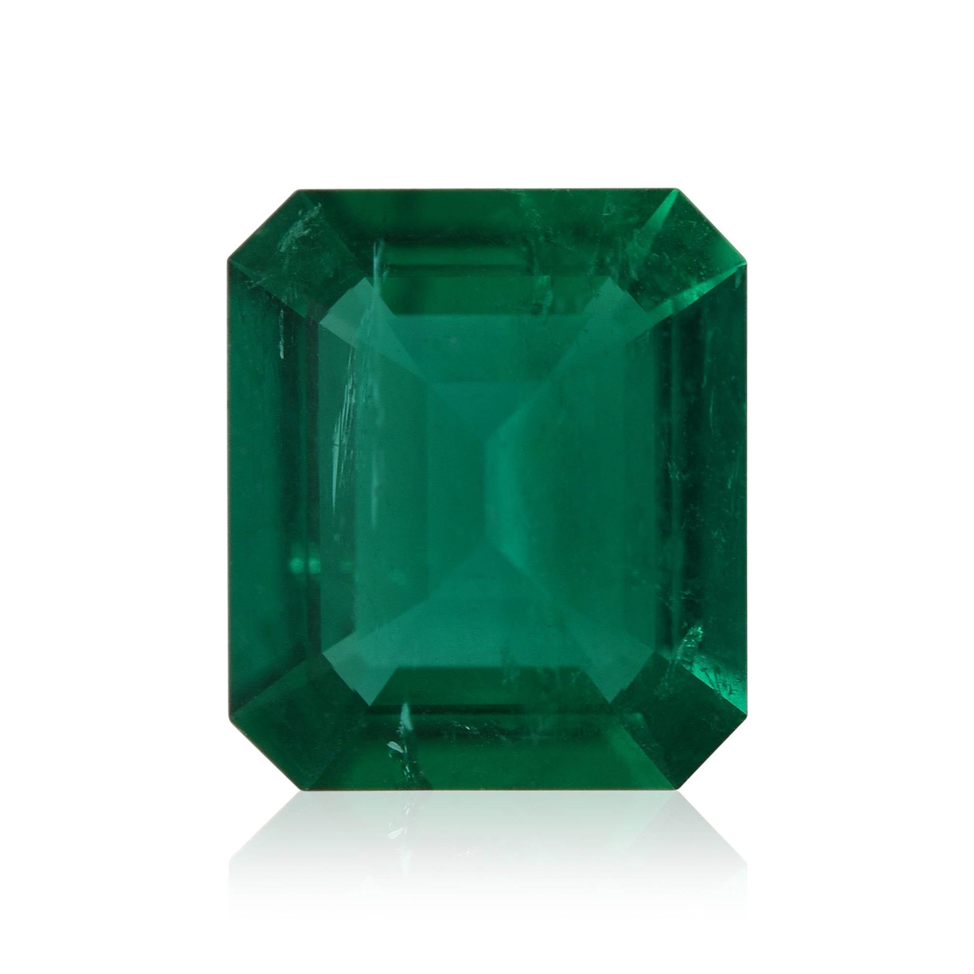 1.34 Carat Vivid Green COLOMBIAN Emerald Emerald CD and Muzo | LEIBISH