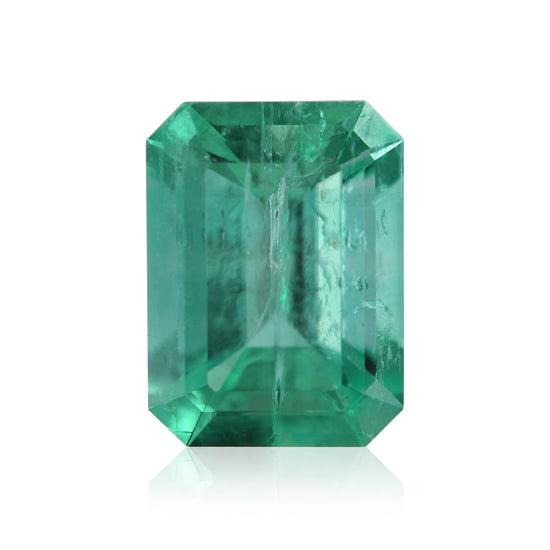 4.38 Carat Green COLOMBIAN Emerald Emerald CD