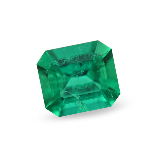 1.02 Carat Vivid Green COLOMBIAN Emerald Emerald CD and Muzo