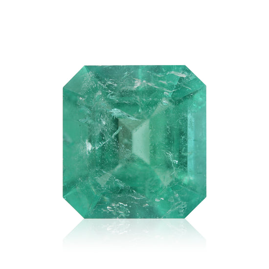 2.89 Carat Green COLOMBIAN Emerald Emerald CD
