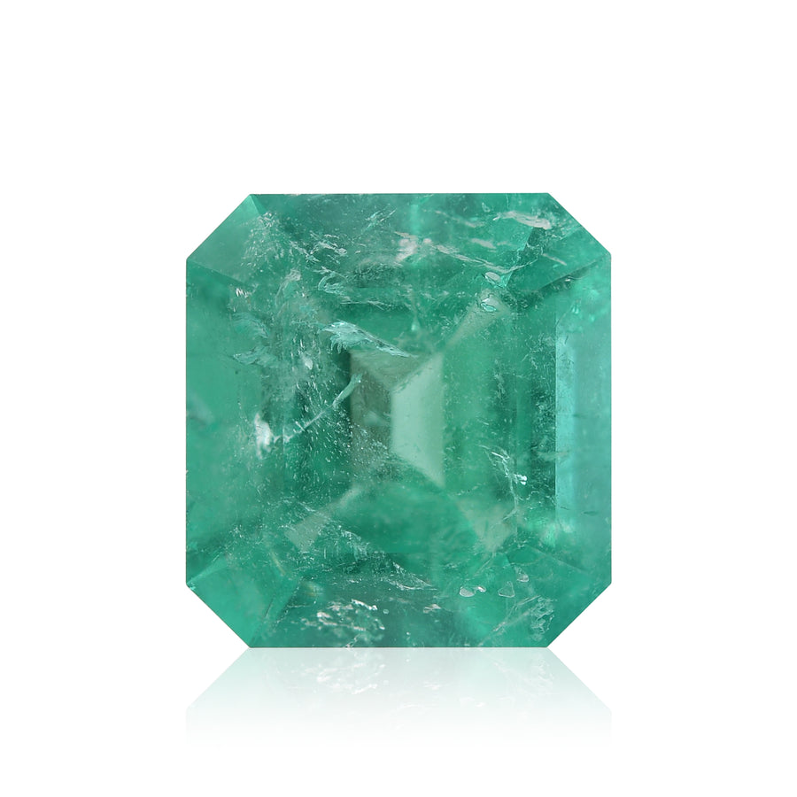 زمرد كولومبي أخضر 2.89 قيراط Emerald Emerald CD