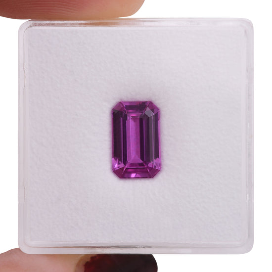 2.08 Carat Pink MADAGASCAR Emerald Sapphire