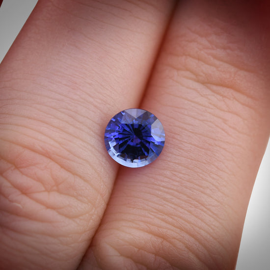 1.55 Carat Blue SRI LANKAN Round Sapphire