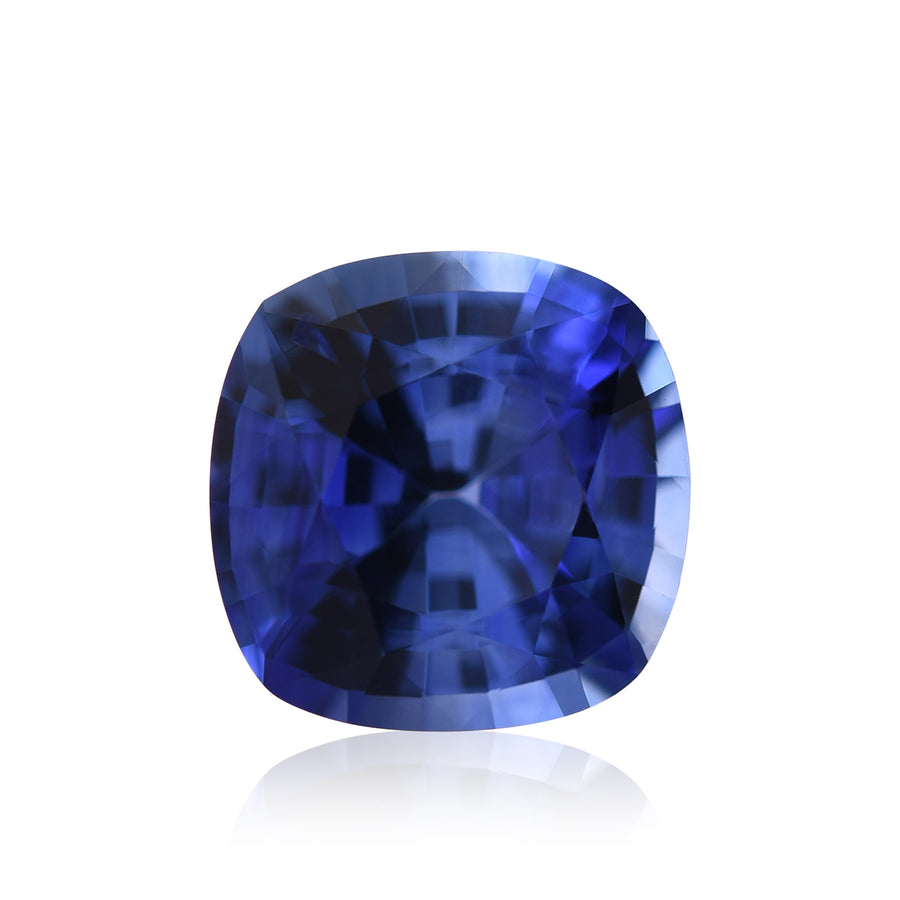 1.68 Carat Blue  Cushion Sapphire