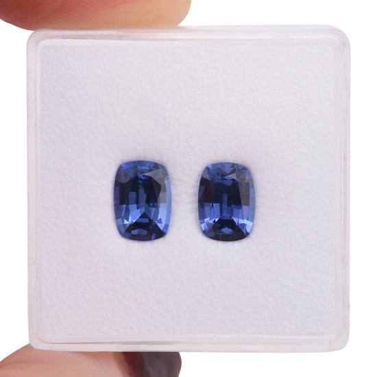 1.95 Carat Blue SRI LANKA Cushion Sapphire