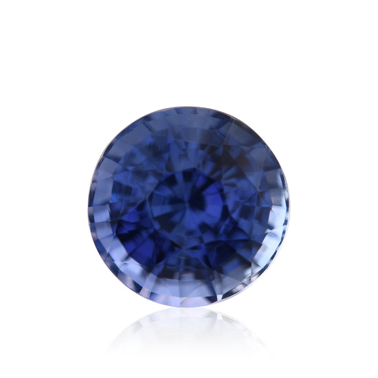 4.10 Carat Blue MADAGASCAR Round Sapphire GIA
