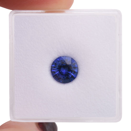 1.76 Carat Blue SRI LANKAN Round Sapphire