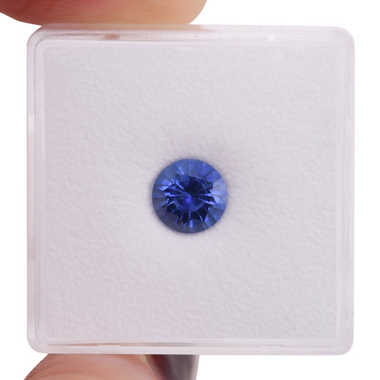 1.27 Carat Blue SRI LANKAN Round Sapphire
