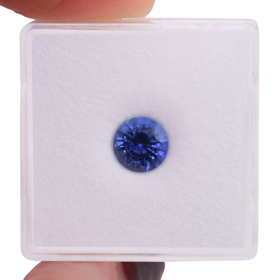 1.33 Carat Blue SRI LANKAN Round Sapphire