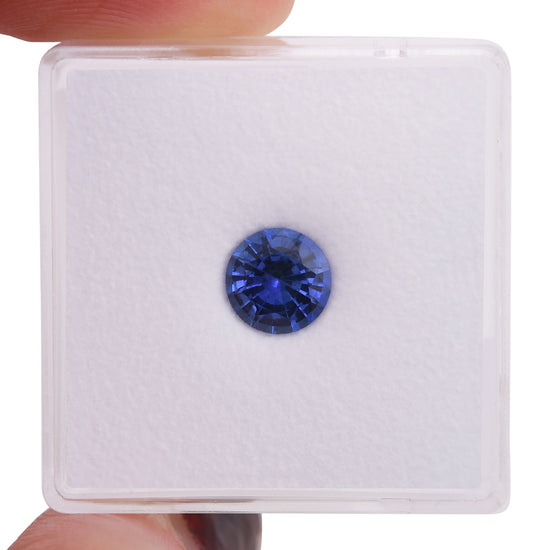 1.15 Carat Blue SRI LANKAN Round Sapphire