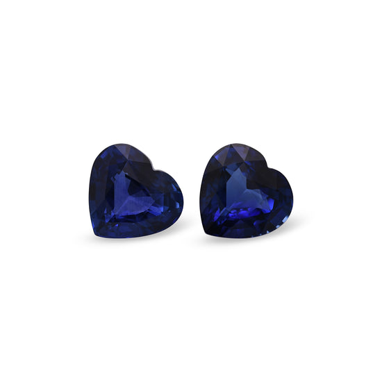 6.16 Carat Blue SRI LANKA Heart Sapphire CD