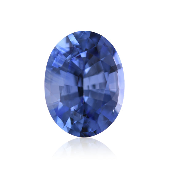 1.60 Carat Blue SRI LANKAN Oval Sapphire