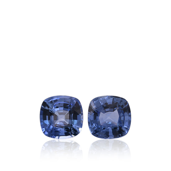 3.64 Carat Blue SRI LANKA Cushion Sapphire