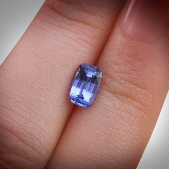 1.49 Carat Blue SRI LANKAN Cushion Sapphire
