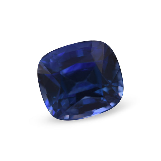 1.62 Carat Blue SRI LANKAN Cushion Sapphire