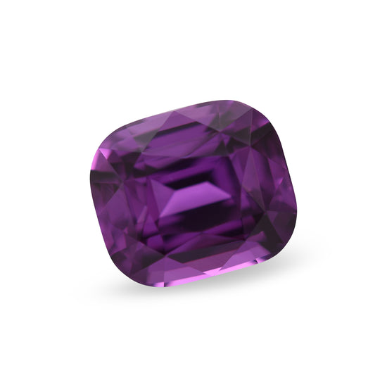 2.34 Carat Purple MADAGASCAR Cushion Sapphire