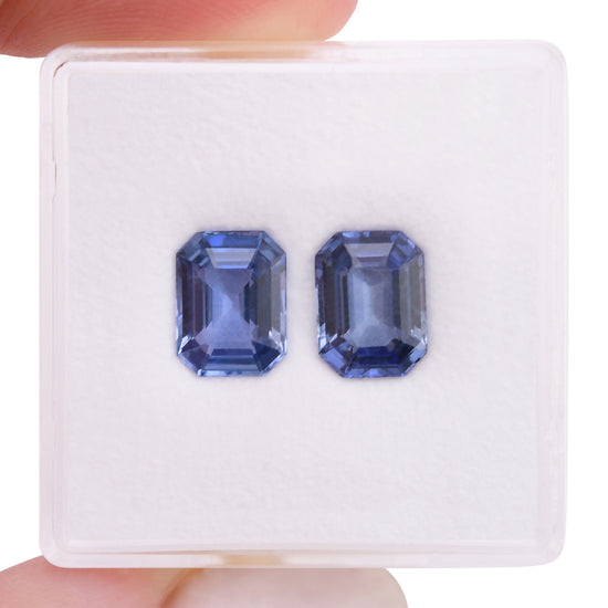 3.18 Carat Blue SRI LANKA Emerald Sapphire