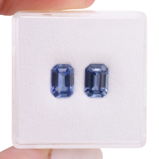 2.07 Carat Blue SRI LANKA Emerald Sapphire