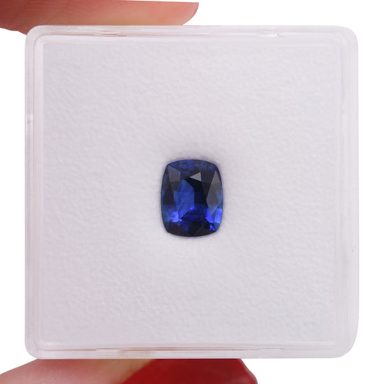 1.01 Carat Blue SRI LANKAN Cushion Sapphire