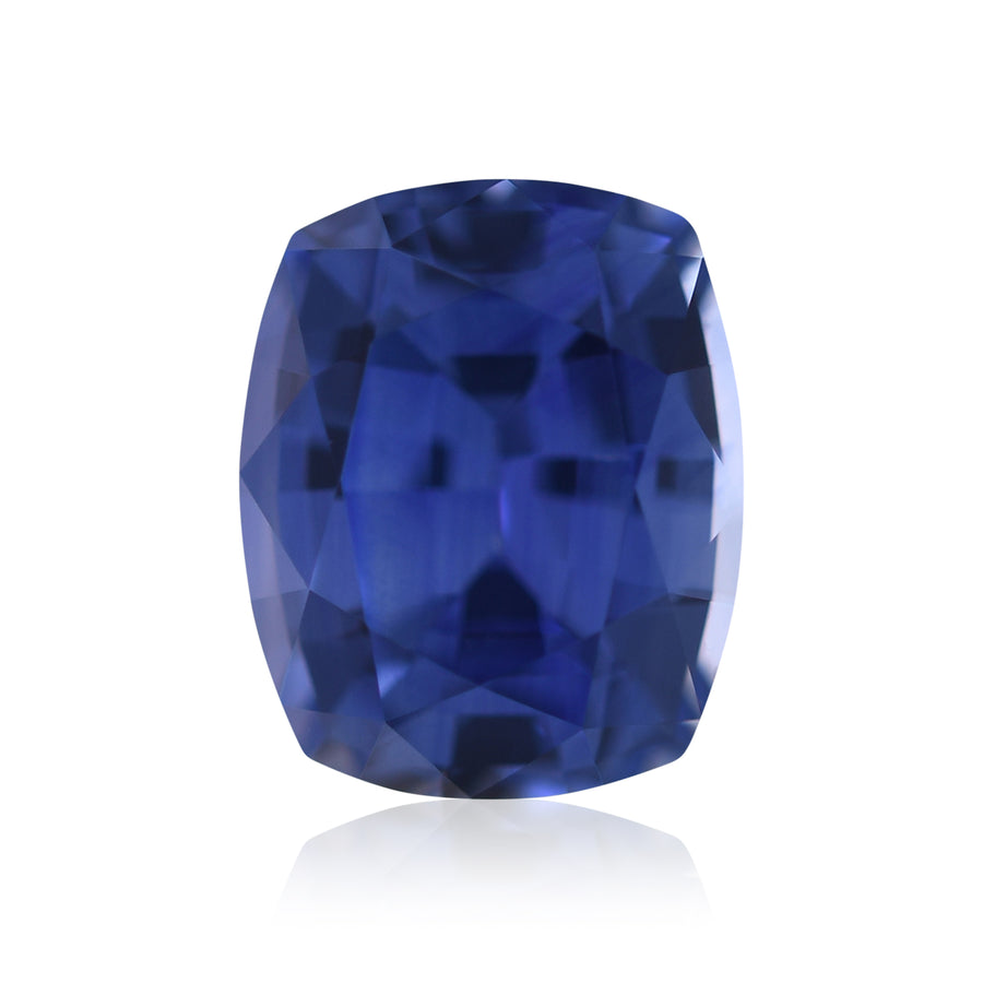 0.89 Karat blauer SRI LANKAN Kissensaphir
