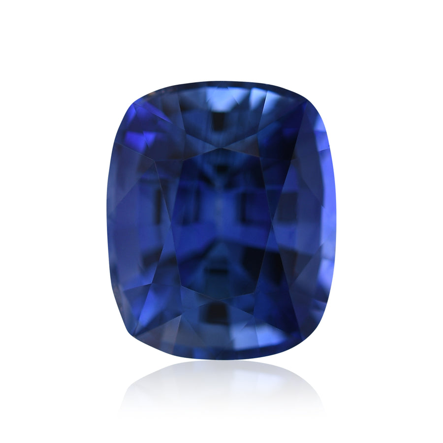 0,94 Karat Blauer SRI-LANKA-Kissen-Saphir