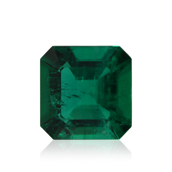 1.58 Carat Vivid Green COLOMBIAN Emerald Emerald CD and Muzo