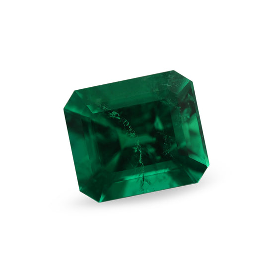 1.63 Carat Green COLOMBIAN Emerald Emerald CD and Muzo