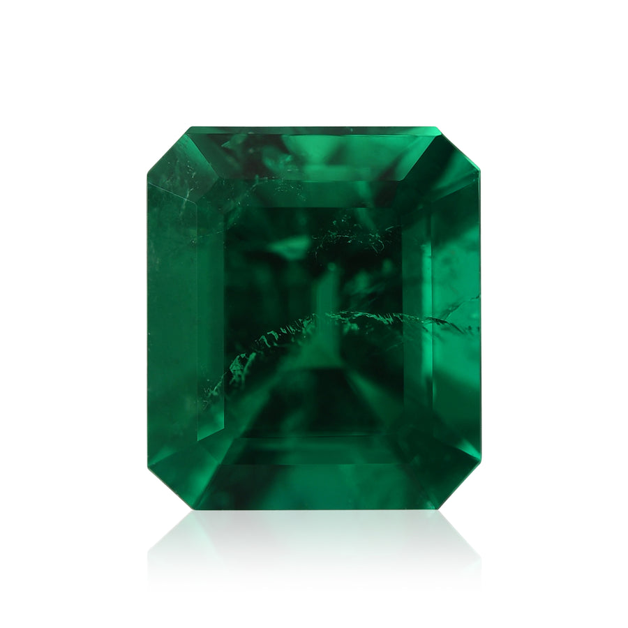 1.63 Carat Green COLOMBIAN Emerald Emerald CD & MUZO