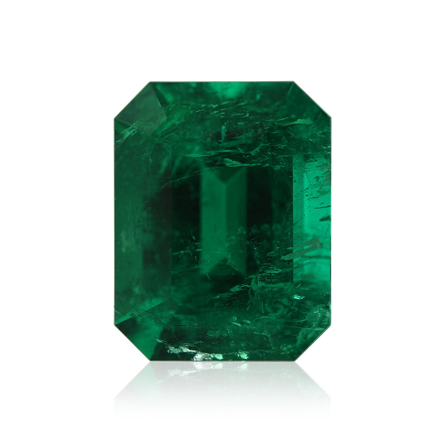 2.25 Carat Green COLOMBIAN Emerald Emerald CD & MUZO