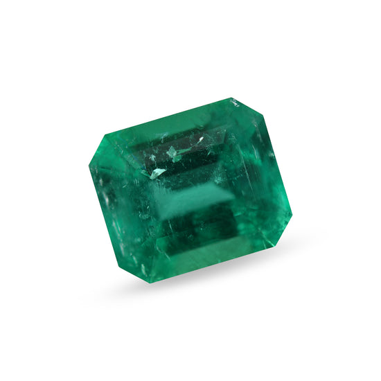 1.40 Carat Vivid Green COLOMBIAN Emerald Emerald CD and Muzo