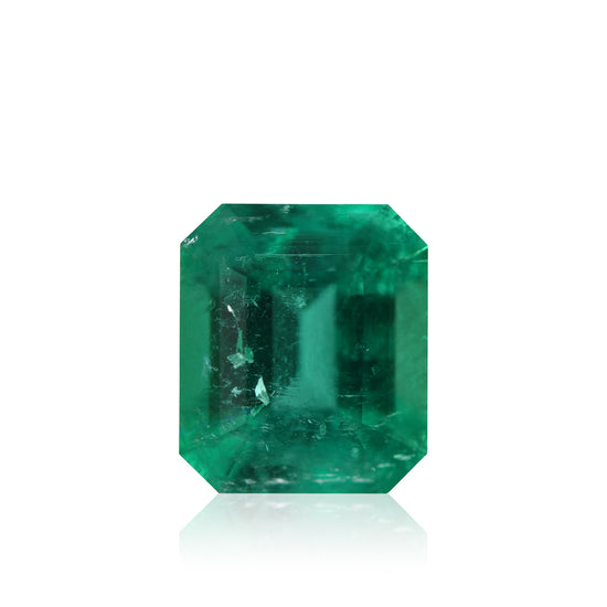 1.40 Carat Vivid Green COLOMBIAN Emerald Emerald CD and Muzo