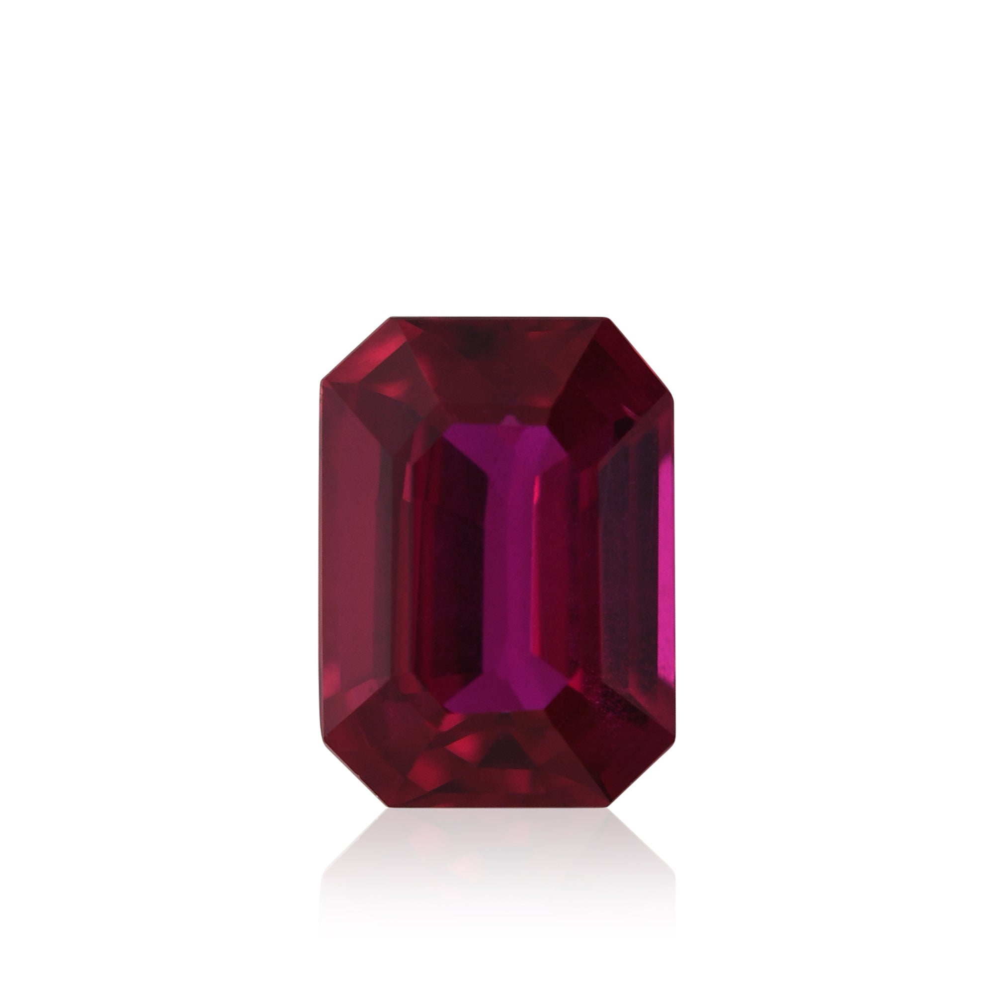 1.18 Carat Red MOZAMBIQUE Emerald Ruby CD Pigeon Red | LEIBISH