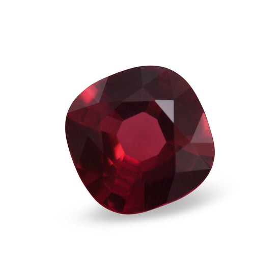 1.14 Carat Red MOZAMBIQUE Cushion Ruby CD