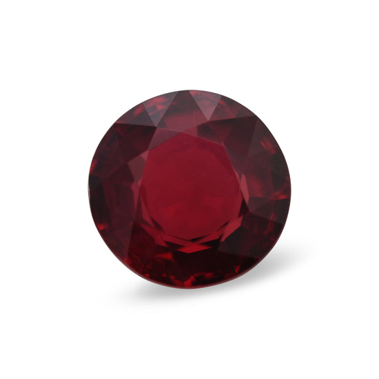 2.33 Carat Red MOZAMBIQUE Round Ruby CD