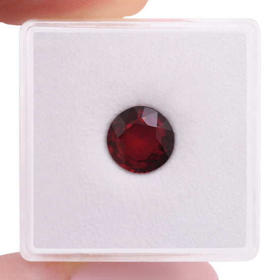 2.33 Carat Red MOZAMBIQUE Round Ruby CD