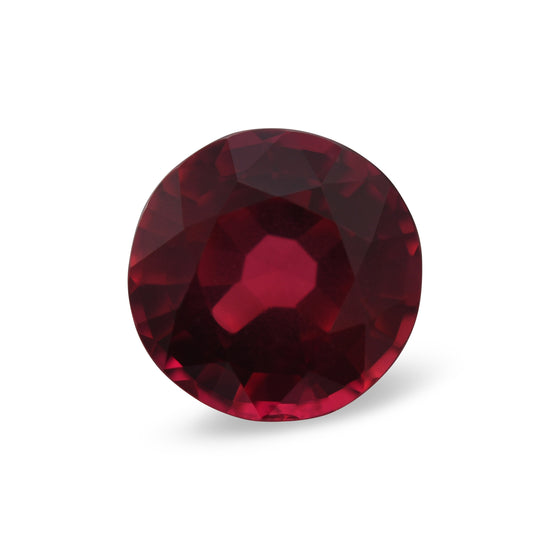 1.21 Carat Red MOZAMBIQUE Round Ruby CD Pigeon Blood