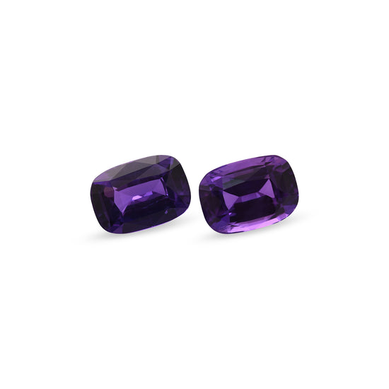 8.13 Carat Purple MADAGASCAR Cushion Sapphire CD