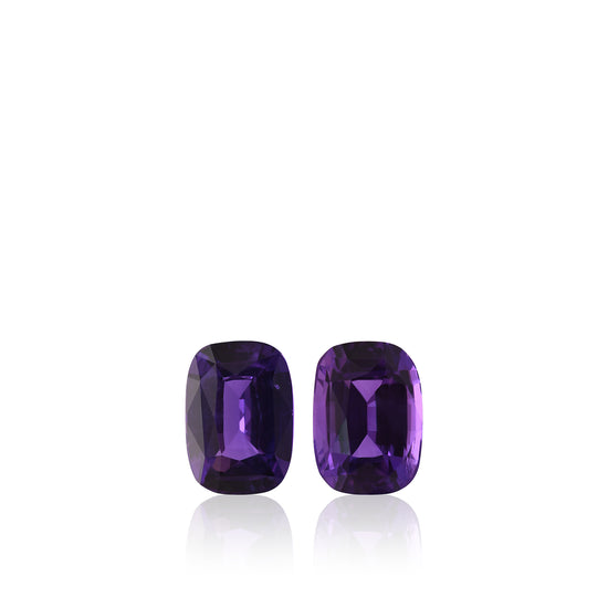 8.13 Carat Purple MADAGASCAR Cushion Sapphire CD