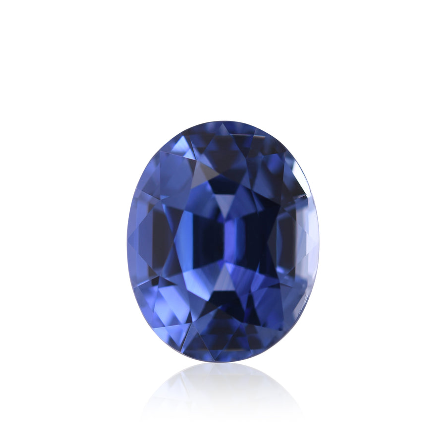 Zaffiro Ovale BLU SRI LANKA da 7,52 Carati CD