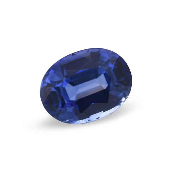 8.15 Carat Blue SRI LANKAN Oval Sapphire CD
