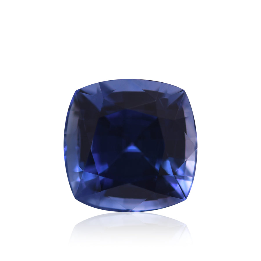 Zaffiro blu di Ceylon a cuscino da 2,47 carati