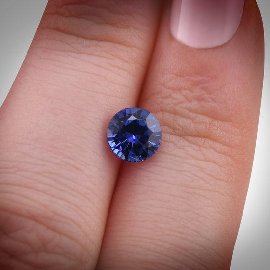1.49 Carat Blue SRI LANKAN Round Sapphire