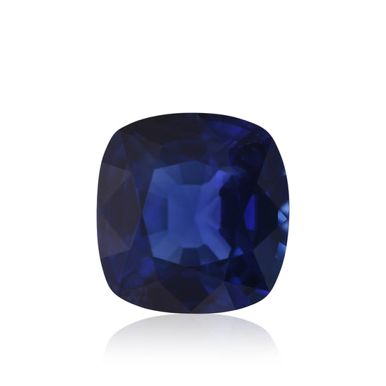 Zaffiro a cuscino blu SRI LANKA da 2,68 carati