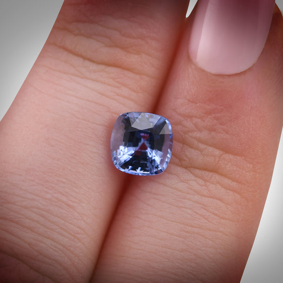 Zaffiro di Ceylon Blu Taglio Cuscino da 1,98 carati