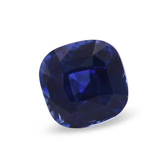 2.16 Carat Blue SRI LANKAN Cushion Sapphire CD No Heat