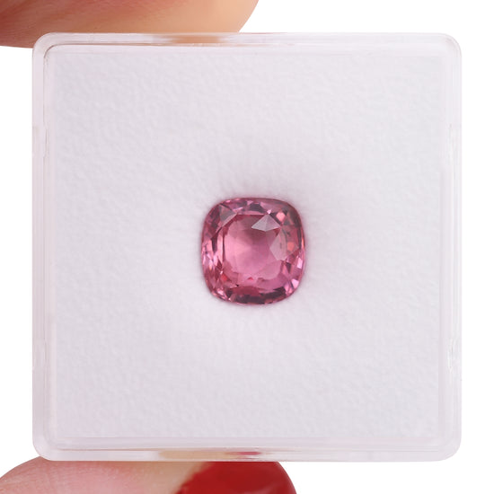 2.05 Carat Pink MADAGASCAR Cushion Sapphire GRS Natural Padparadscha
