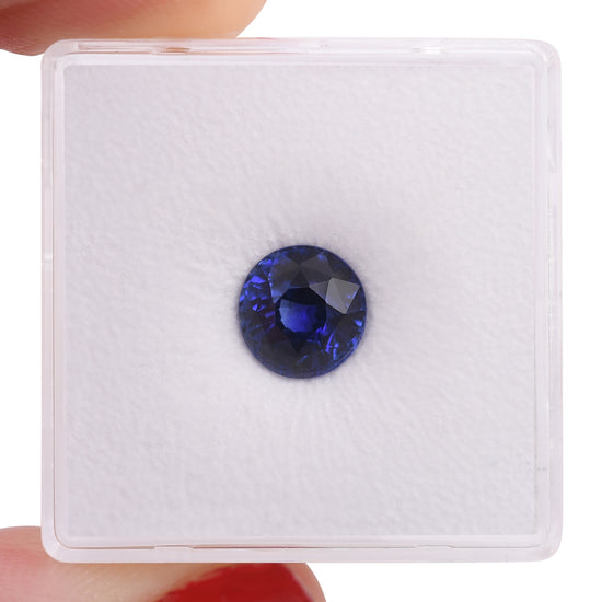 2.11 Carat Blue SRI LANKAN Round Sapphire