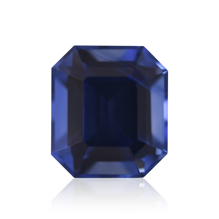 Zaffiro Smeraldo BLU DELLO SRI LANKA da 2,07 carati